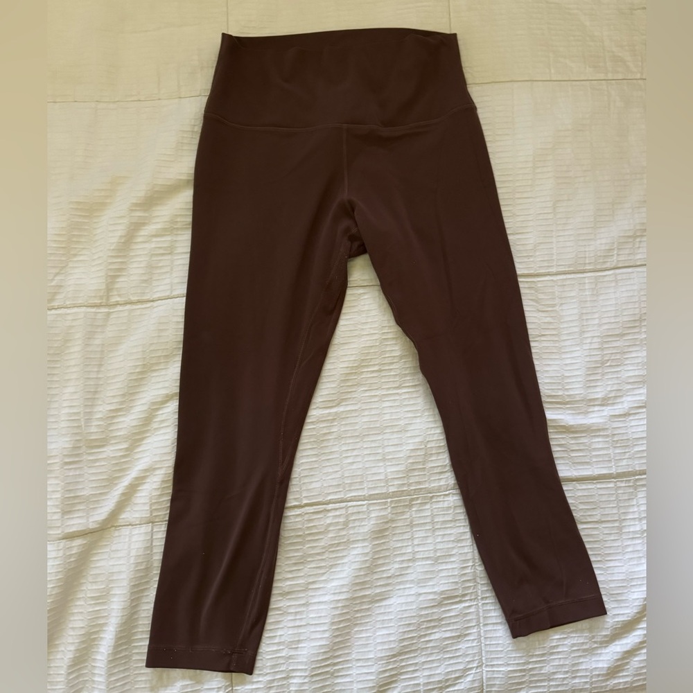 Lululemon Align Hr Crop 10 Java 23” Length - image 7